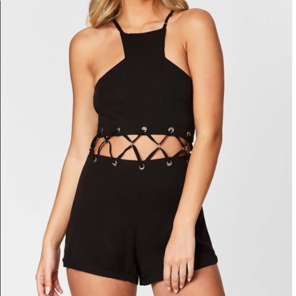 Black romper from LF